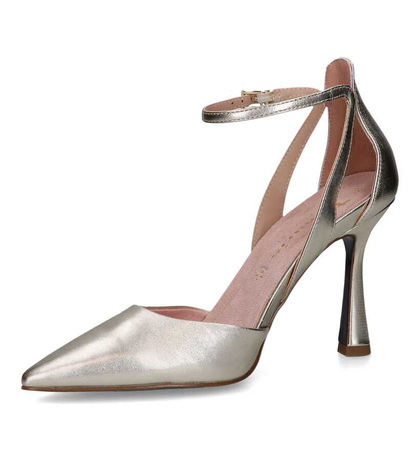 Tamaris Gouden High Heel Pumps met Riempje voor dames (320582)