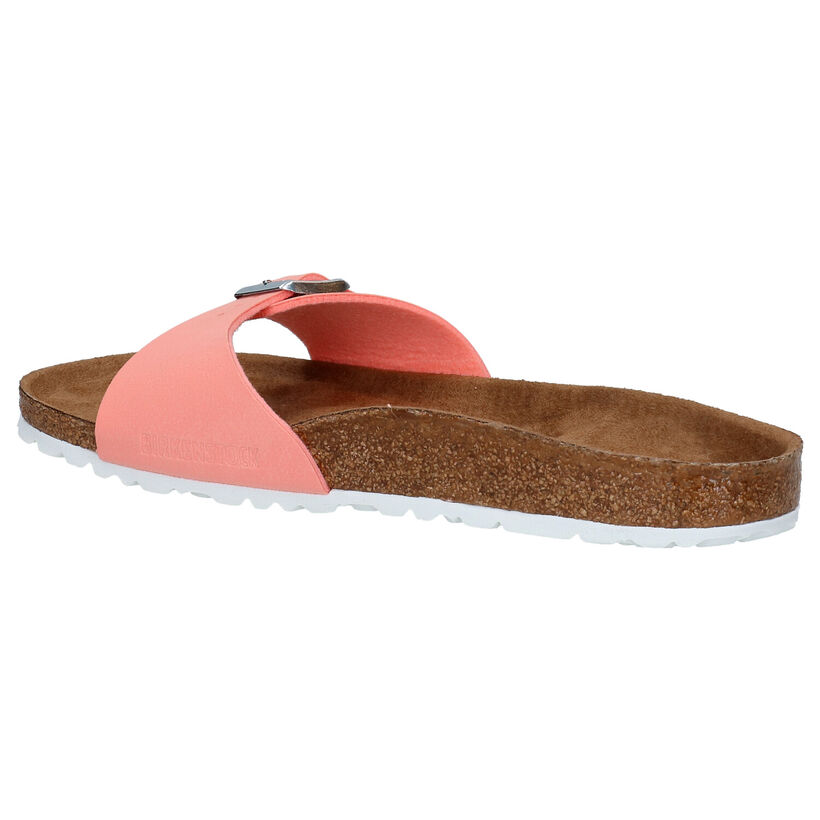 Birkenstock Madrid Birko-Flor Nu-pieds en Blanc pour femmes (338044)