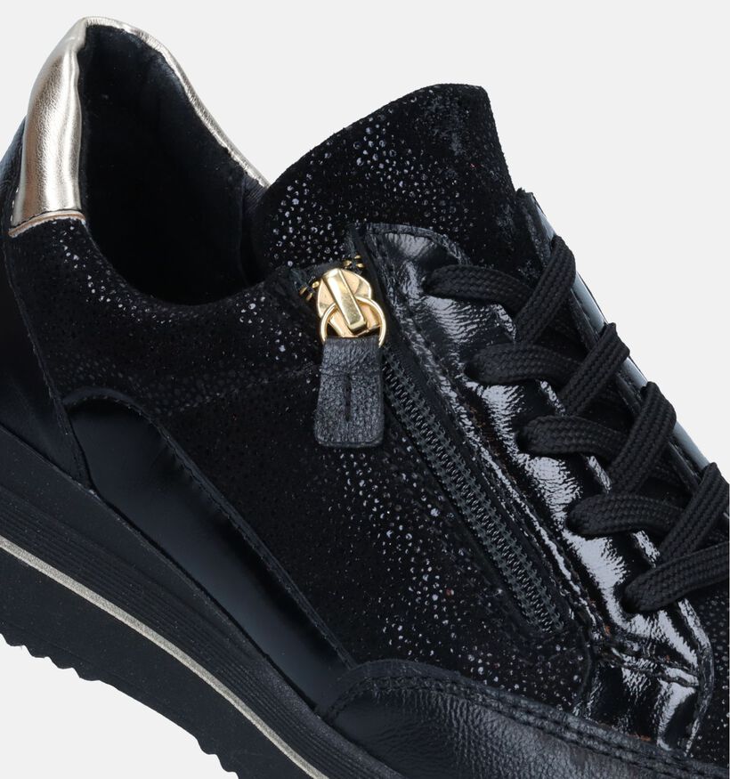 Solemade Cali 05 Zwarte Sneakers voor dames (331800) - geschikt voor steunzolen