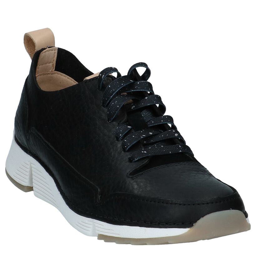 Roze Veterschoenen Clarks Tri Spark in nubuck (241588)