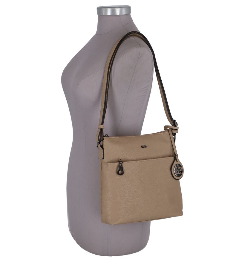 Koraalrode Crossbody Tas BOO! Brava in kunstleer (245919)