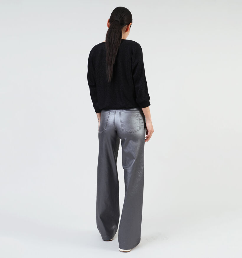 JDY Thunder Zwarte Wijde broek L32 voor dames (348633)