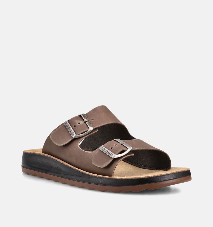 Fly Flot Taupe Slippers voor heren (374183)