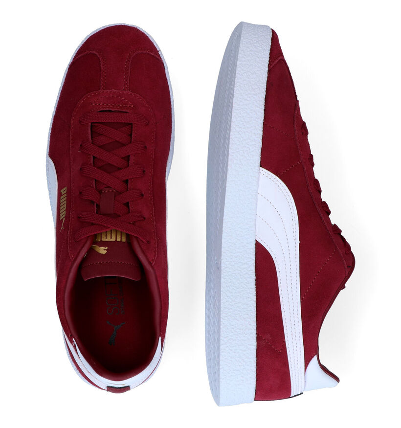 Puma Club Bordeaux Sneakers voor heren (301401) - geschikt voor steunzolen