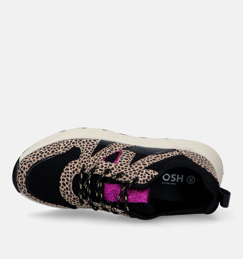 Posh by Poelman Zwarte Sneakers voor dames (332738)
