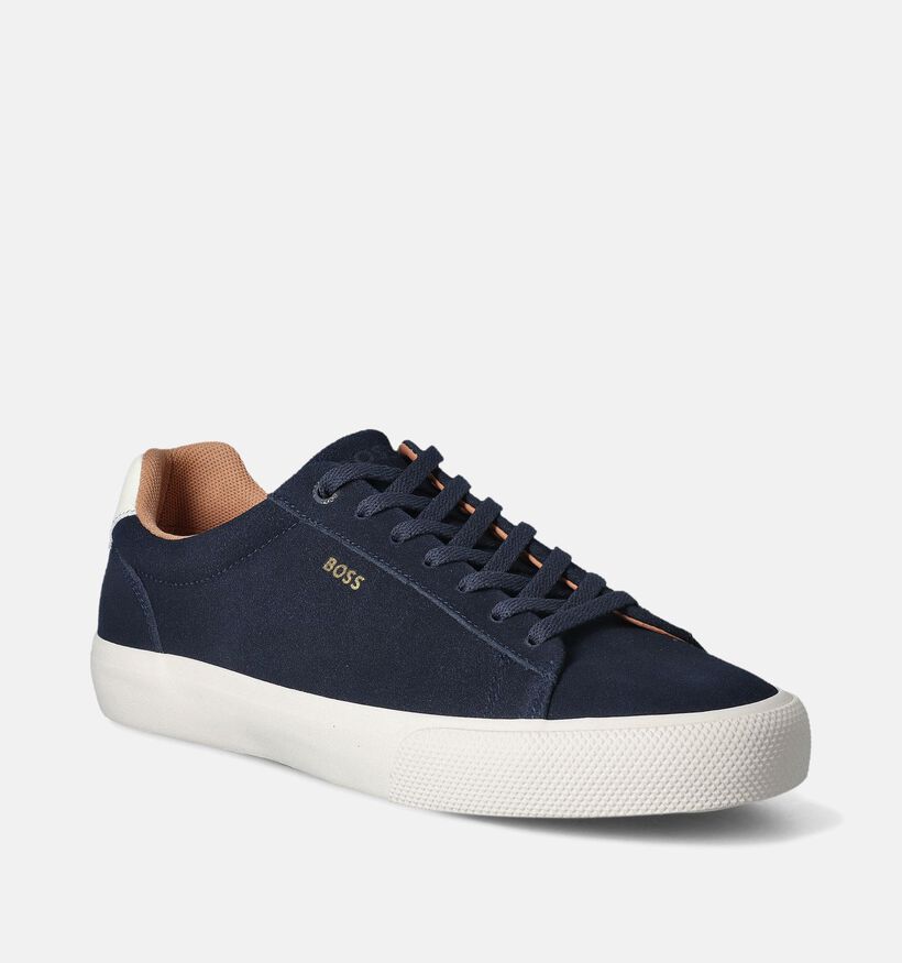 BOSS Chaussures à lacets en Bleu pour hommes (349958)