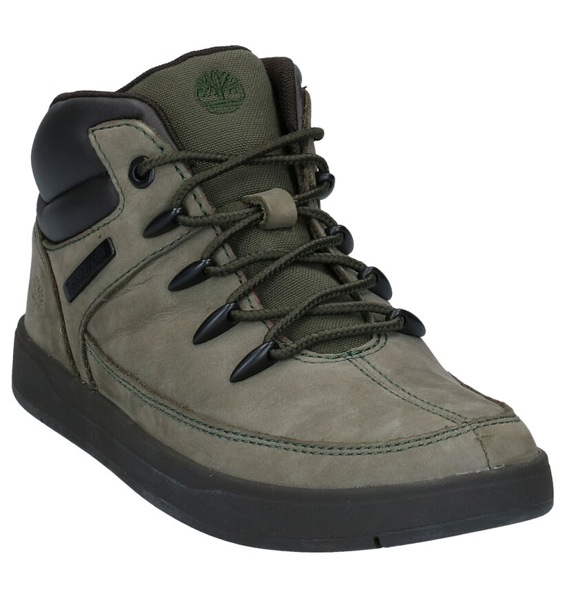 Timberland Davis Square Hiker Naturel Bottines in nubuck (277734)