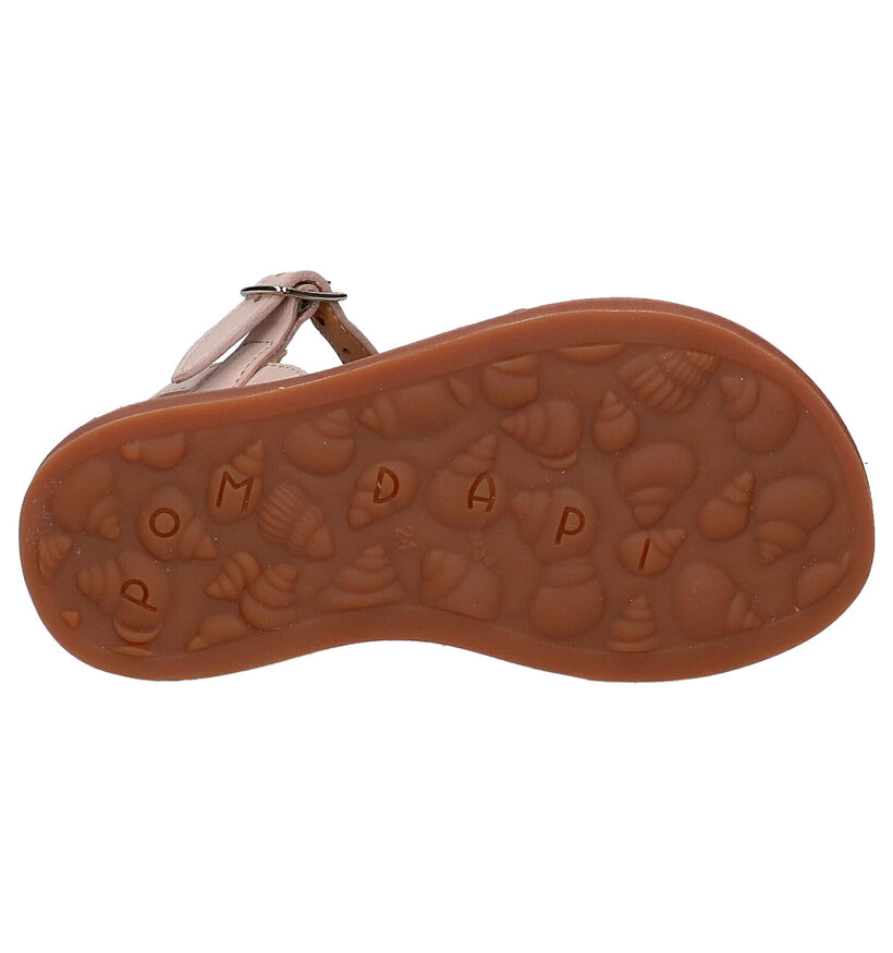 Pom d'Api Plaguette Reverse Bronzen Sandalen in leer (288625)