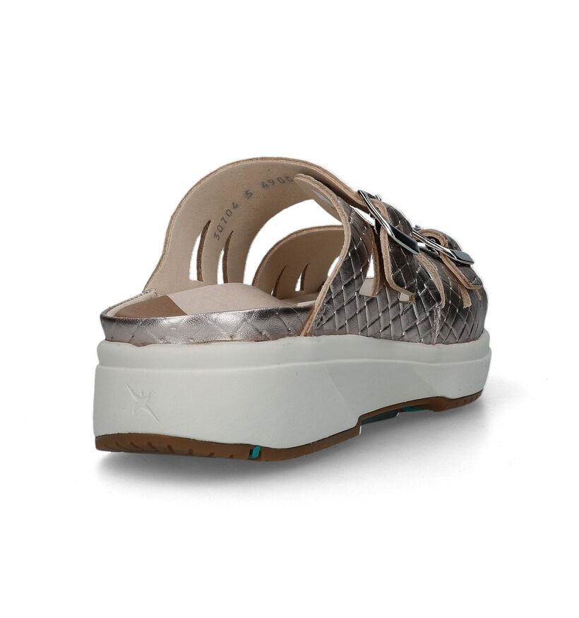 Xsensible Jamaica Gouden Slippers voor dames (324724) - geschikt voor steunzolen