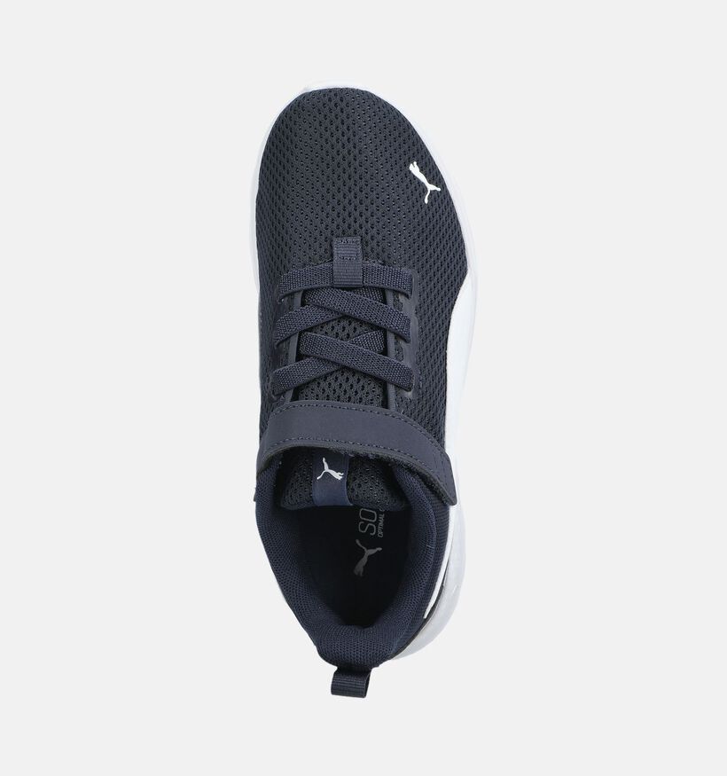 Puma Anzarun Lite Baskets basses en Bleu fonc&eacute; pour gar&ccedil;ons (375561) - pour semelles orthop&eacute;diques