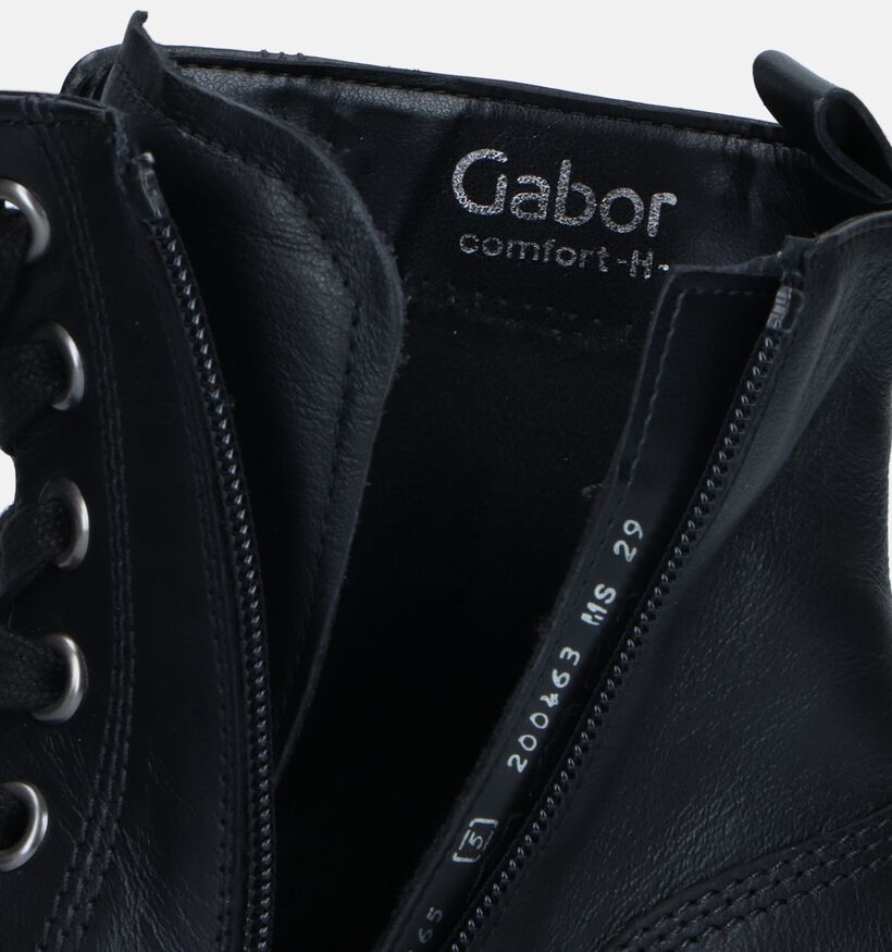Gabor Comfort Bottines en Noir pour femmes (331198) - pour semelles orthopédiques