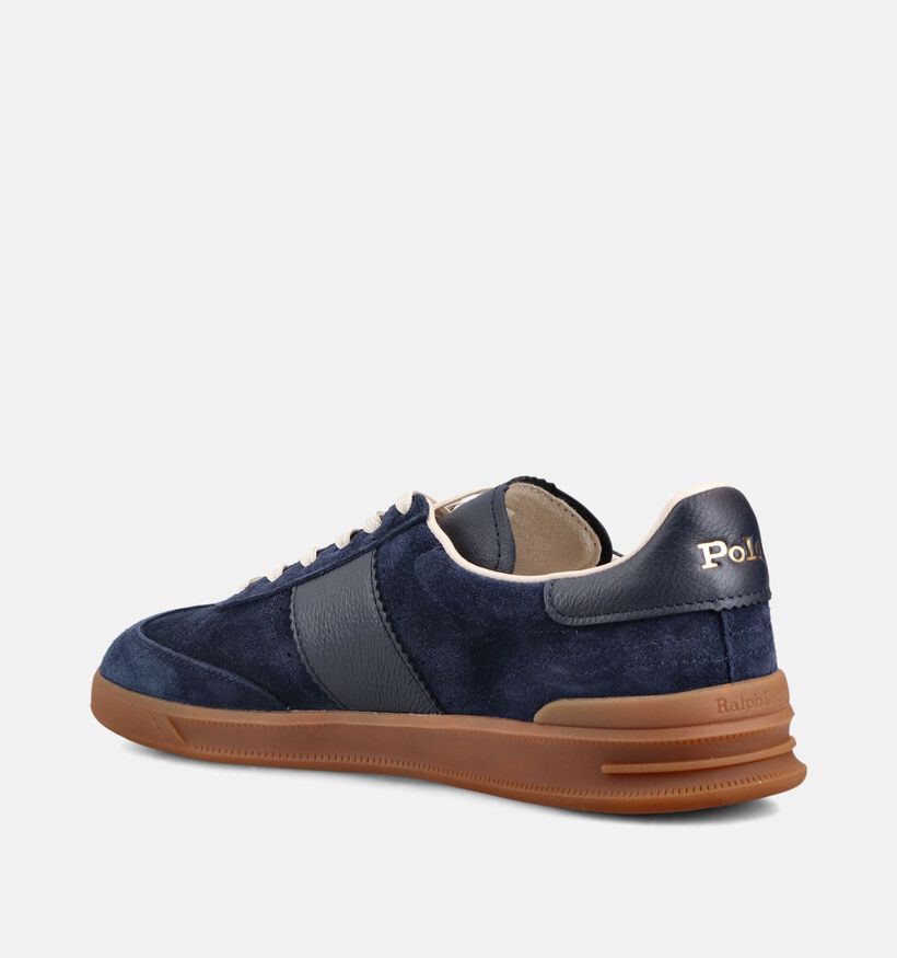 Polo Ralph Lauren Hrt Aera Pp Chaussures plates en Bleu pour hommes (369553)