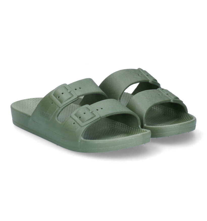 Freedom Moses Cactus Groene Slippers in kunststof (307541)