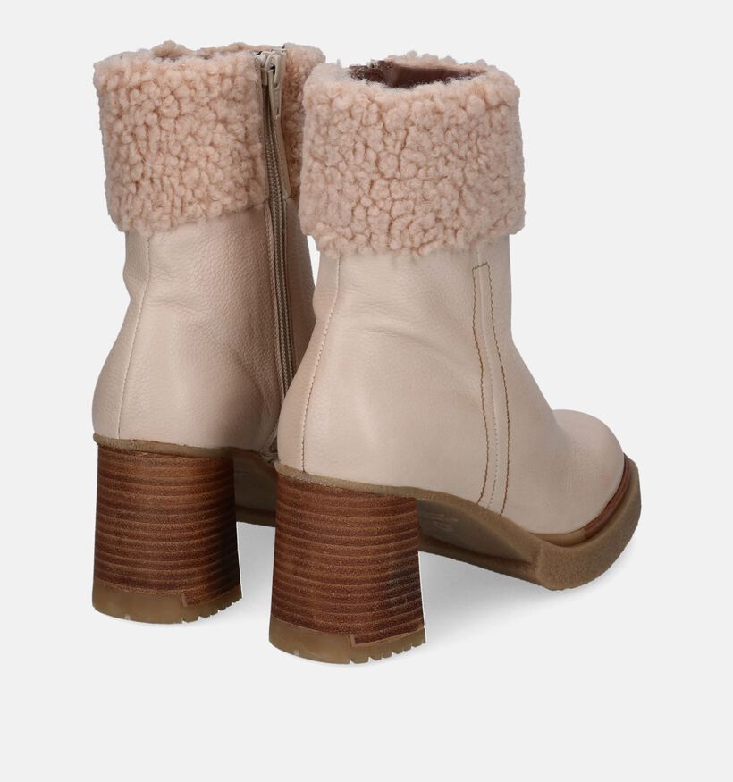 Wonders Bottines à talons en Écru pour femmes (317243)