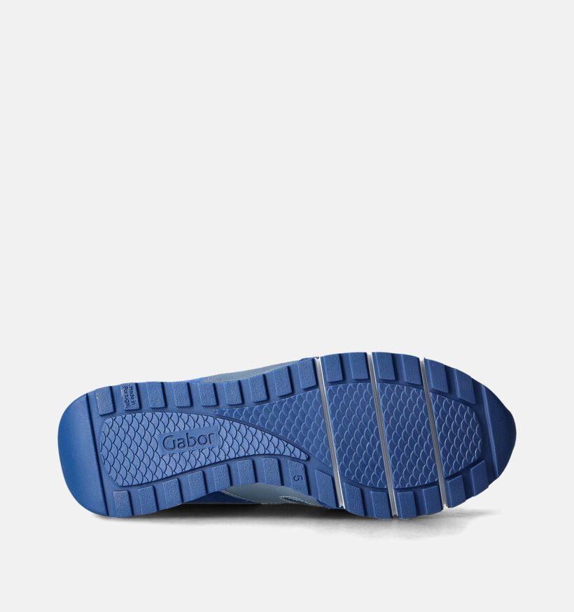 Gabor Baskets en Bleu pour femmes (356664) - pour semelles orthopédiques