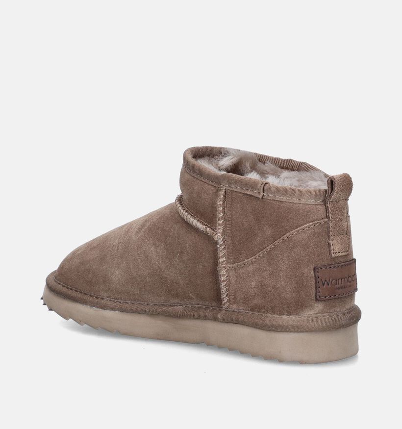 Warmbat Durack Bottes en Taupe pour femmes (346227)