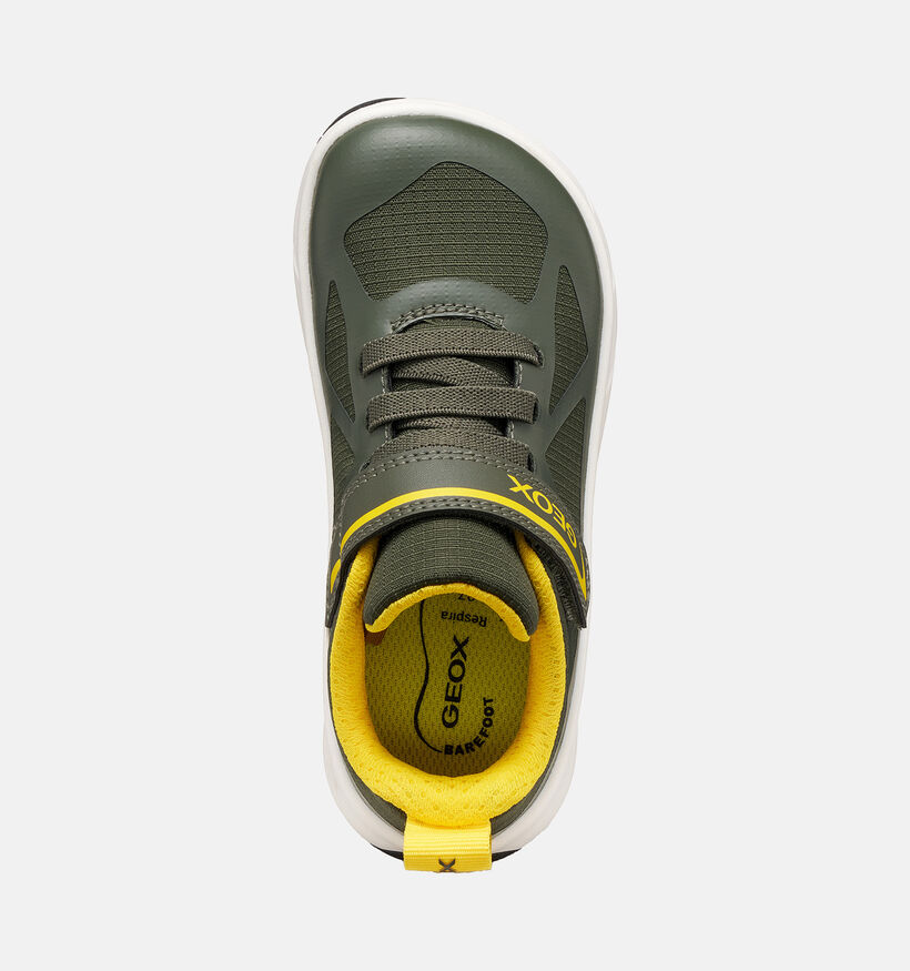 Geox Foot Run Groene Sneakers voor jongens (377758) - geschikt voor steunzolen