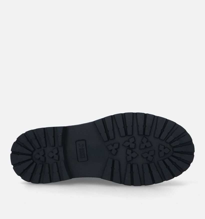 SJ Bottes hautes en Noir pour filles (331850) - pour semelles orthopédiques