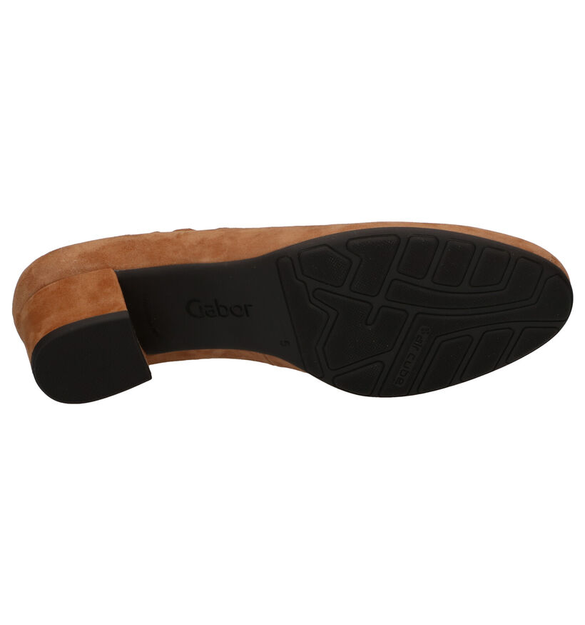 Gabor Cognac Pumps in nubuck (282462)