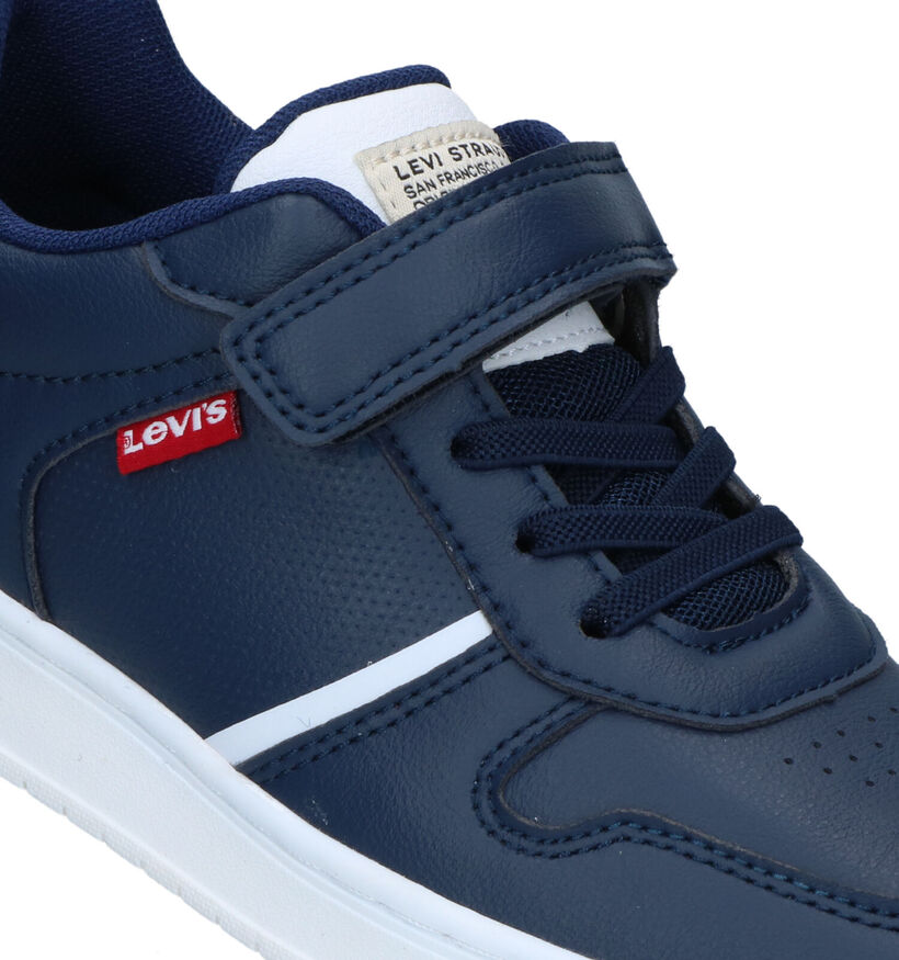 Levi's Kick Vel K Chaussures en Blanc pour garçons (338608) - pour semelles orthopédiques