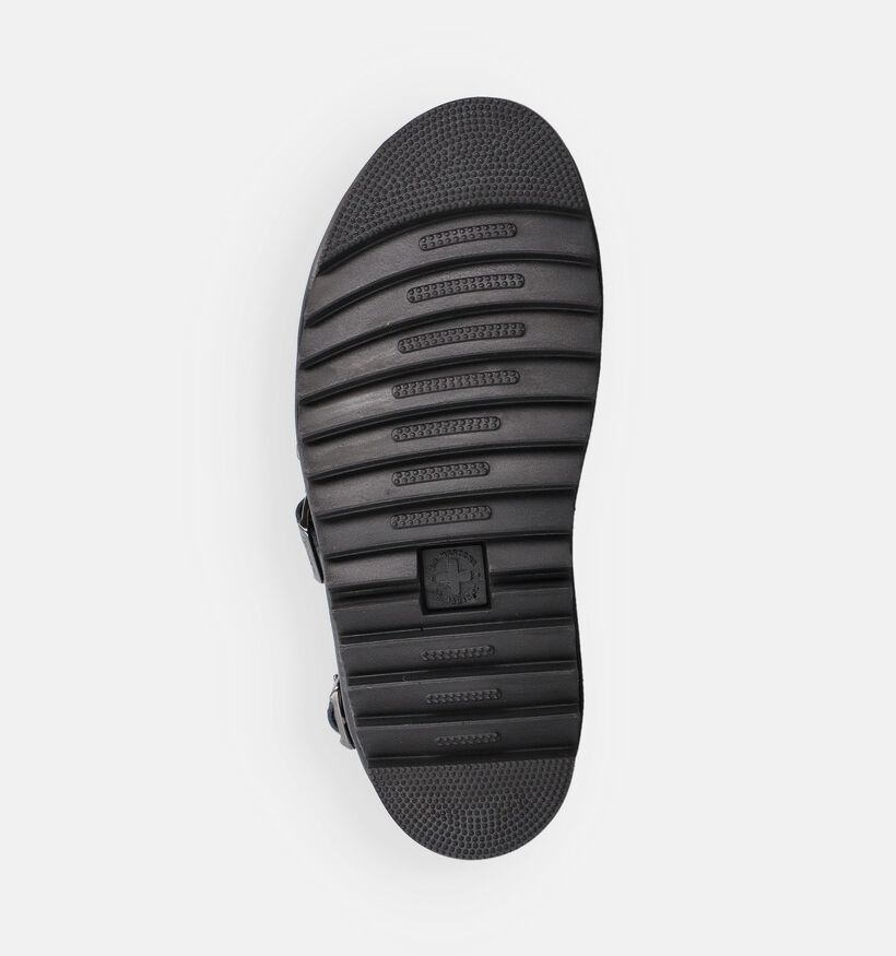 Dr. Martens Voss II Zwarte Platform Sandalen voor dames (367512)