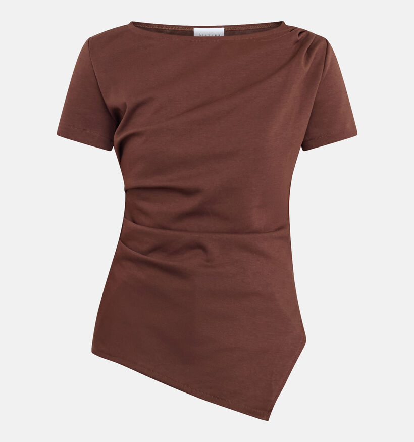 Sisters Point Veda Donkerbruine Top voor dames (384432)