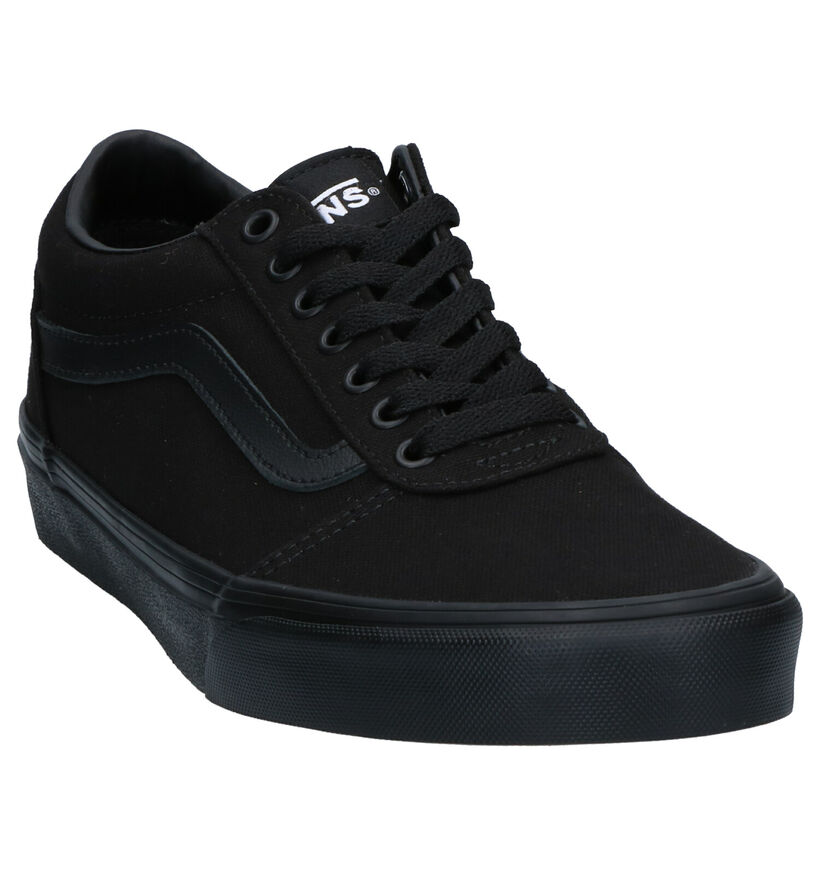 Vans Ward Baskets de skate en Noir pour hommes (337028)