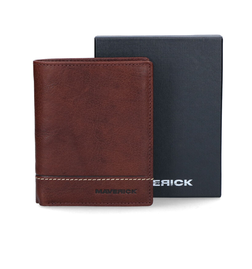 Maverick Portefeuille en Marron pour hommes (359906)