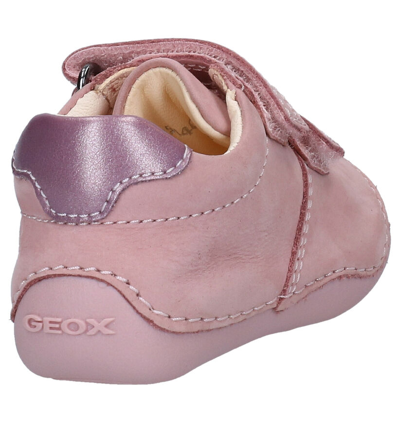 Geox Tutim Roze Schoentjes in nubuck (286941)