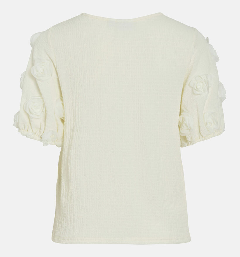 Vila Viotilia T-shirt en Blanc pour femmes (364067)