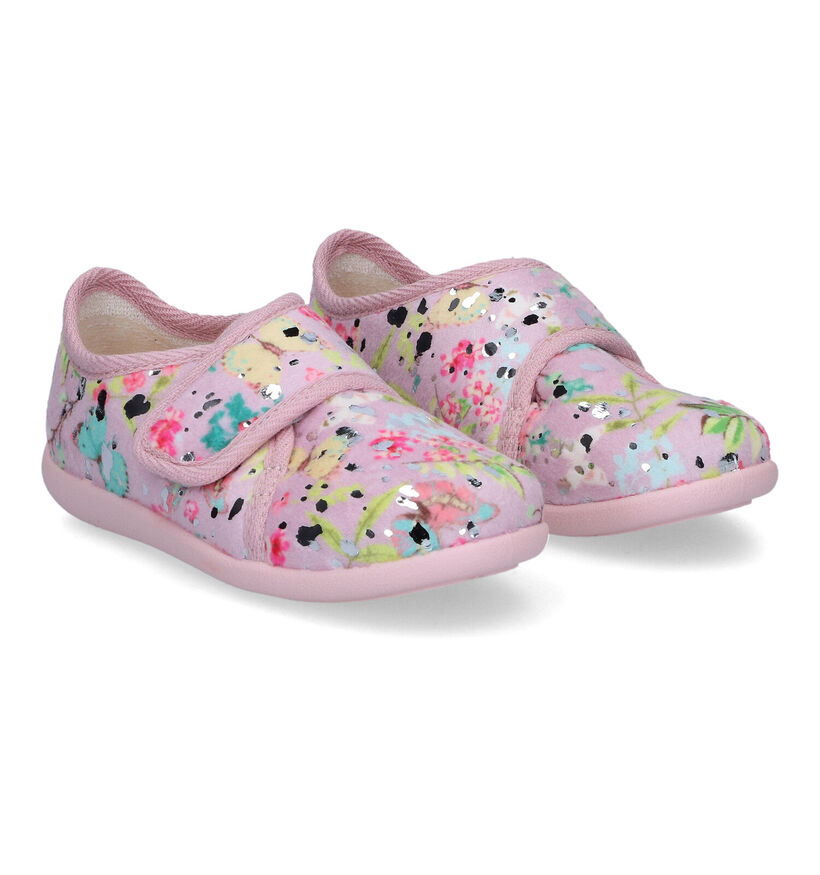 Bellamy Martien Pantoufles en Rose pour filles (316997)