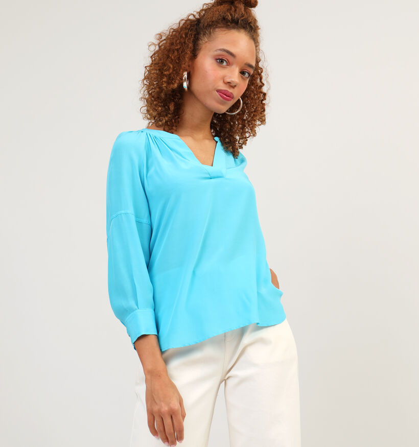 comma Turquoise Blouse (327319)