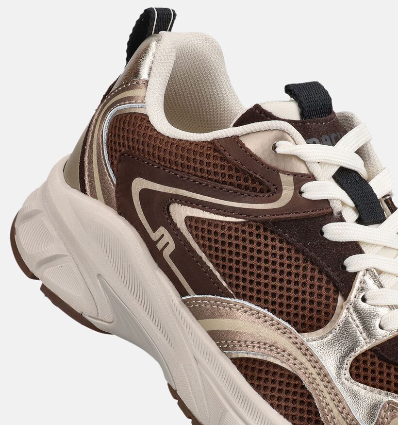 Maruti Novi Bruine Sneakers voor dames (377139) - geschikt voor steunzolen