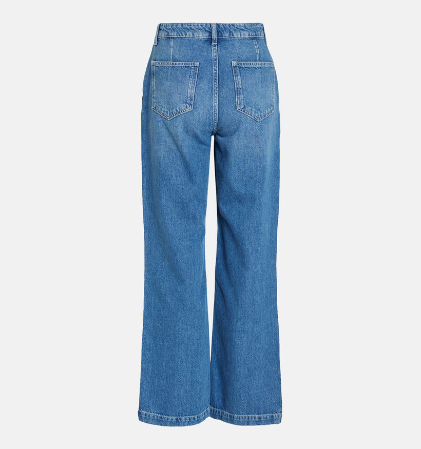 Vila Denise Straight leg jeans L30 en Bleu pour femmes (332517)