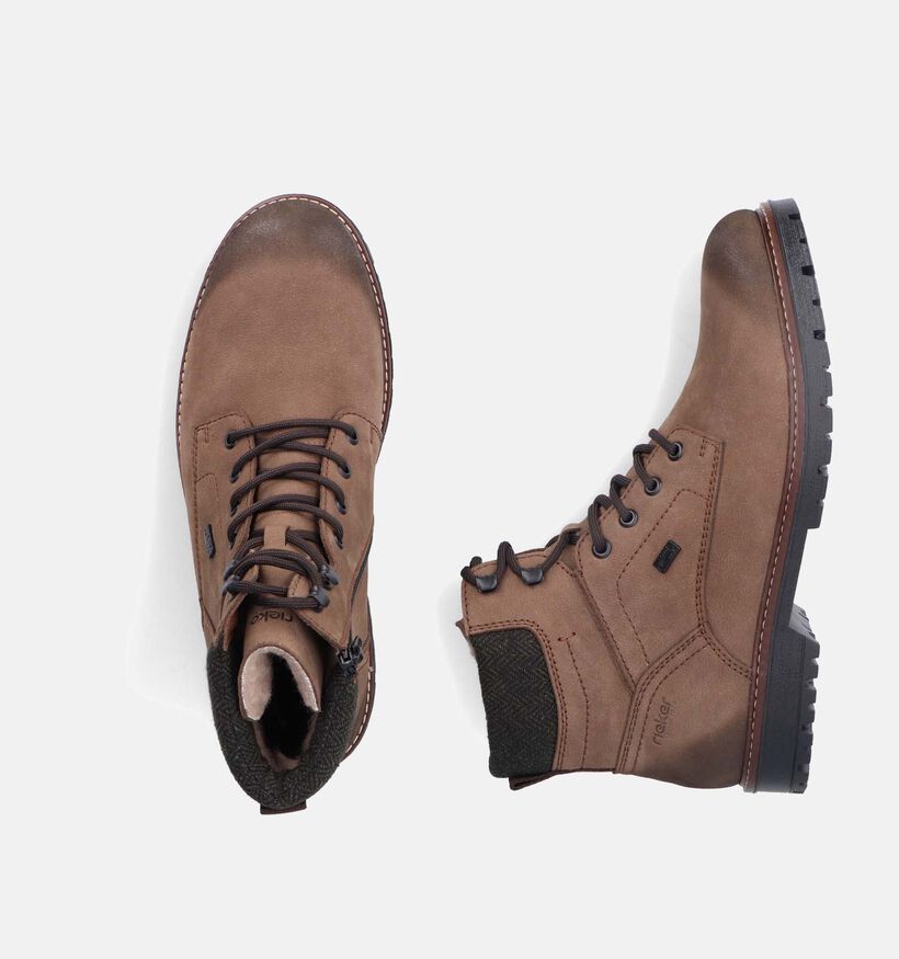 Rieker Tex Taupe Bottines voor heren (347448)