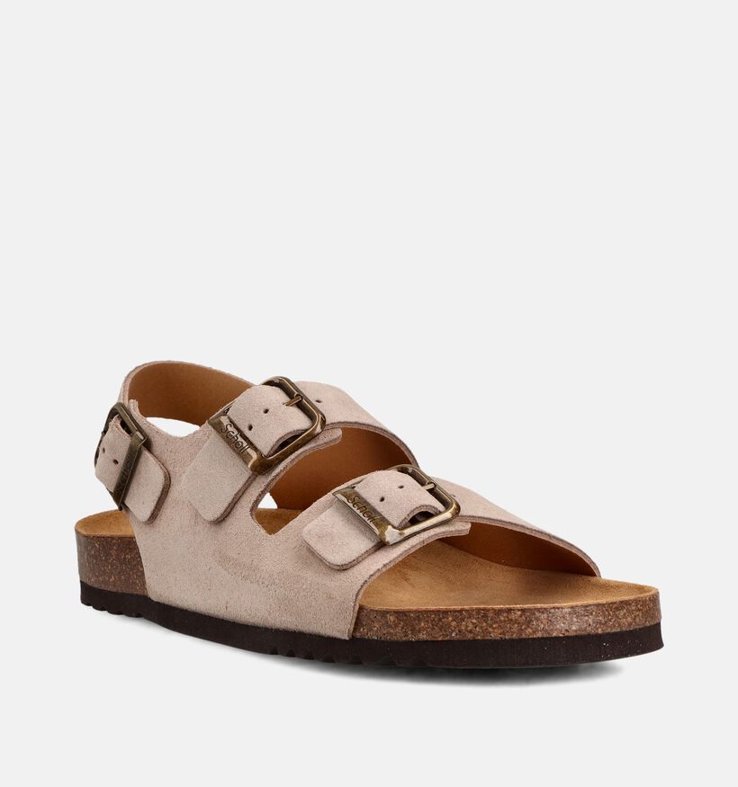 Scholl Julien Backstrap Sandales en Beige pour hommes (369892)