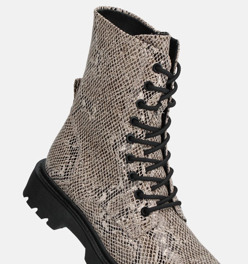 Tamaris Boots à lacets en Beige pour femmes (360651)