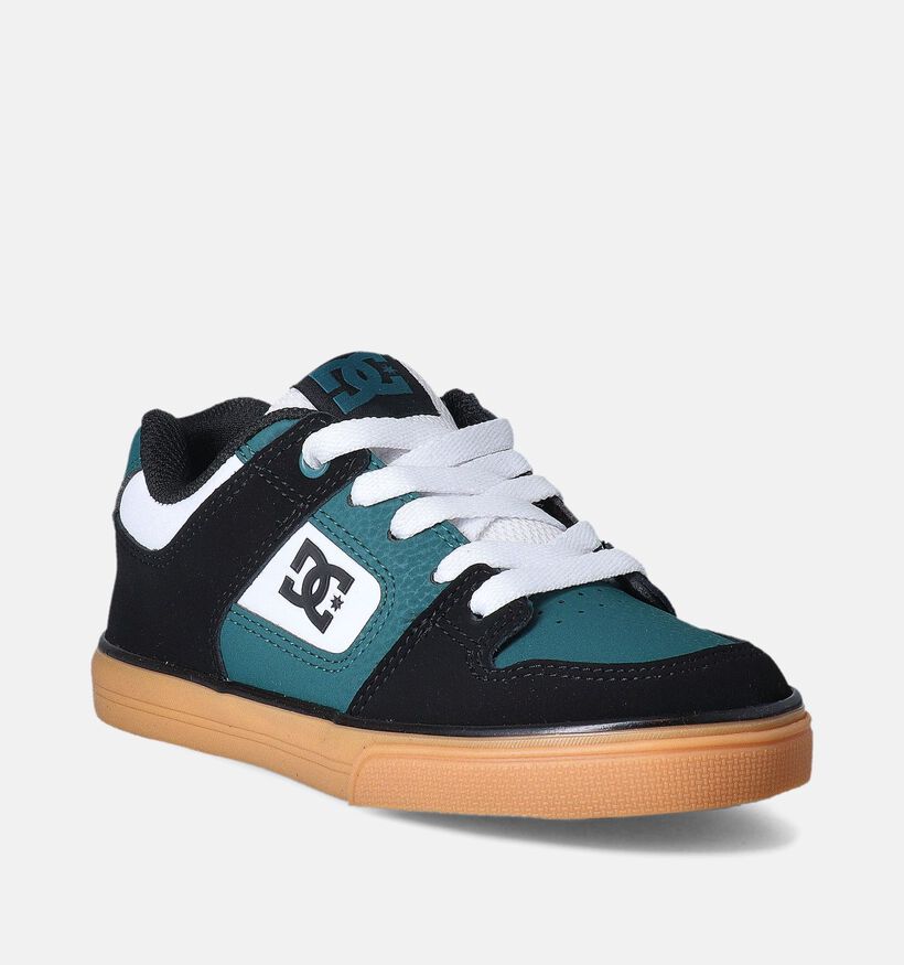 DC Shoes Pure Zwarte Skatesneakers voor jongens (350863) - geschikt voor steunzolen