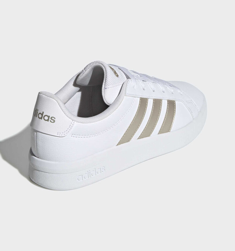 adidas Grand Court Base 3.0 Witte Sneakers voor dames (366810) - geschikt voor steunzolen