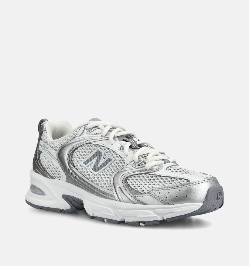 New Balance 530 Baskets sportives en Argent pour femmes (375010) - pour semelles orthop&eacute;diques