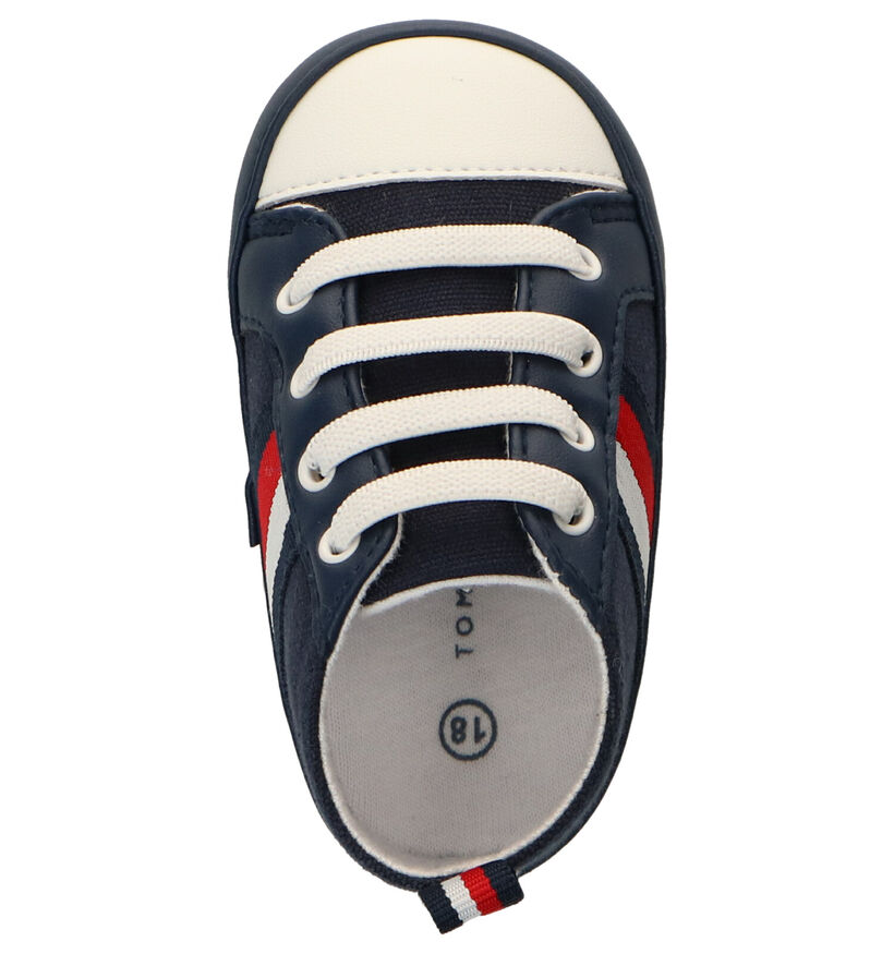 Tommy Hilfiger Chaussons pour bébé en Bleu foncé en simili cuir (266589)