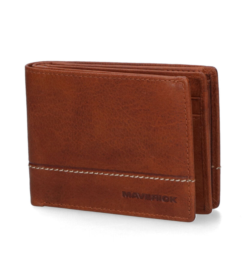 Maverick Bruine Portefeuille voor heren (358823)