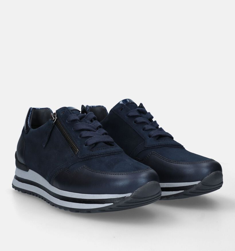 Gabor OptiFit Blauwe Sneakers voor dames (331565) - geschikt voor steunzolen