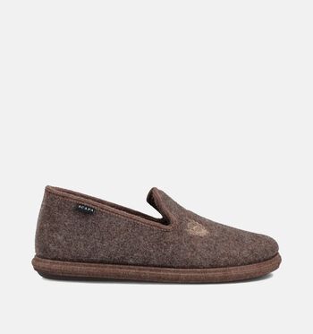 Scapa Pantoufles Marron/Bleu