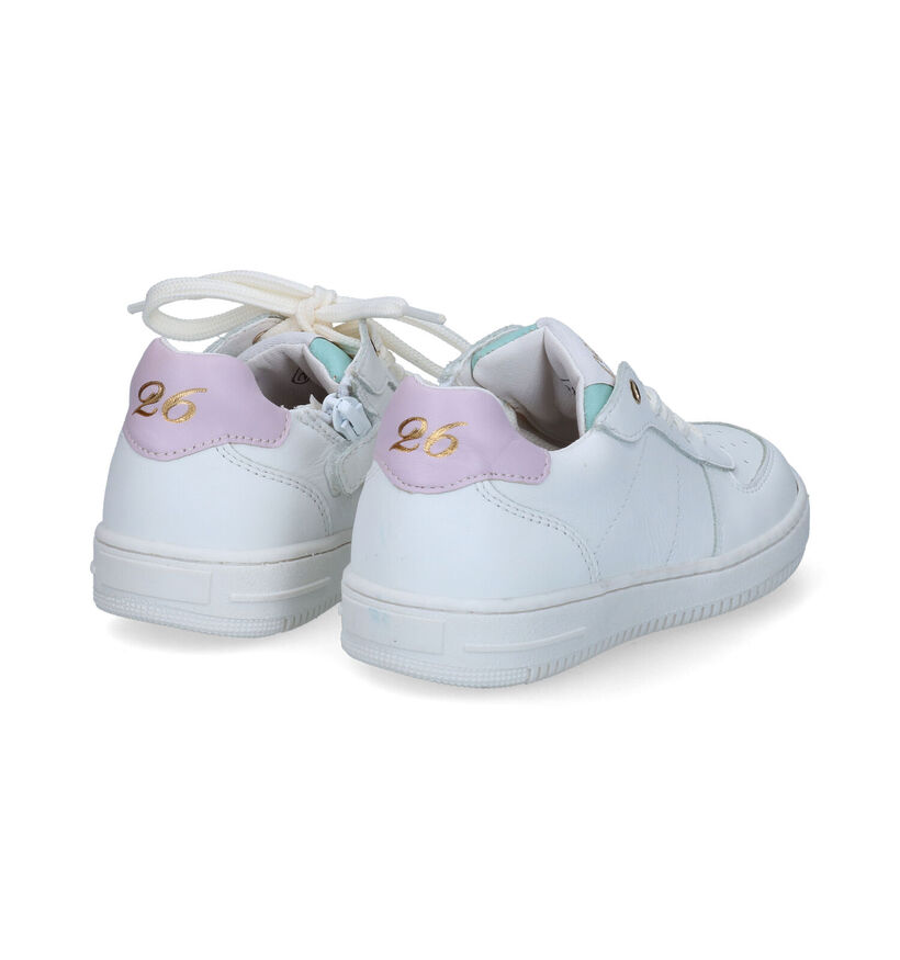 Little David Nel Chaussures à lacets en Blanc pour filles (308234) - pour semelles orthopédiques