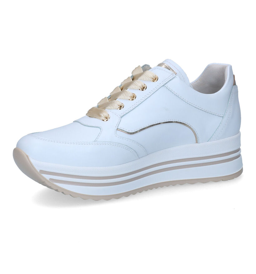 NeroGiardini Witte Sneakers in leer (307496)