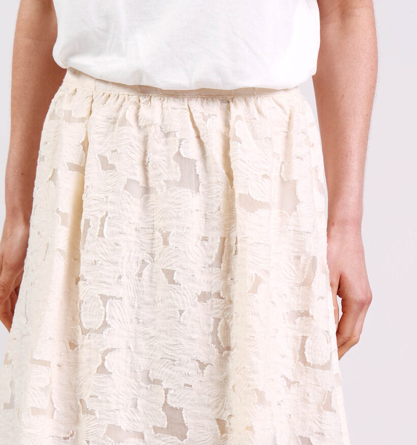 JDY Gemma Jupe mi-longue en Beige pour femmes (373903)