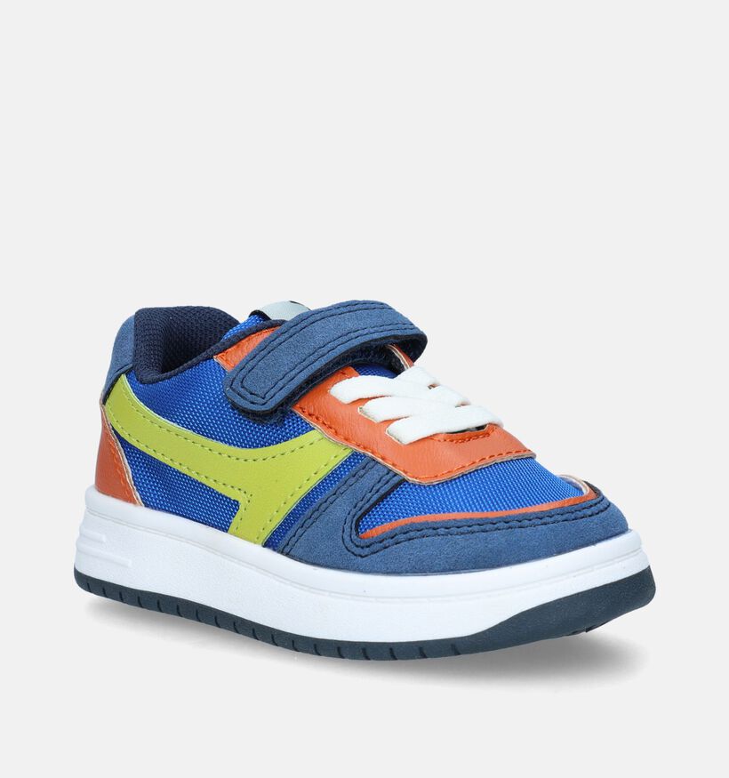 SJ Blauwe Babysneakers voor jongens (338537) - geschikt voor steunzolen