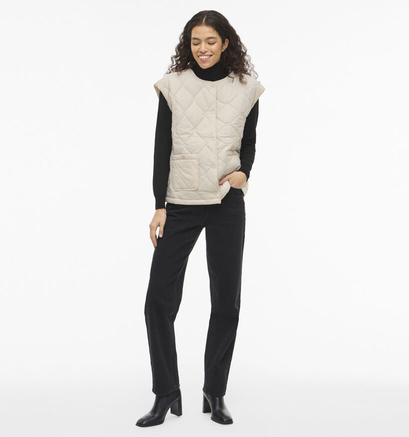 Vila Silla Beige Bodywarmer voor dames (368103)