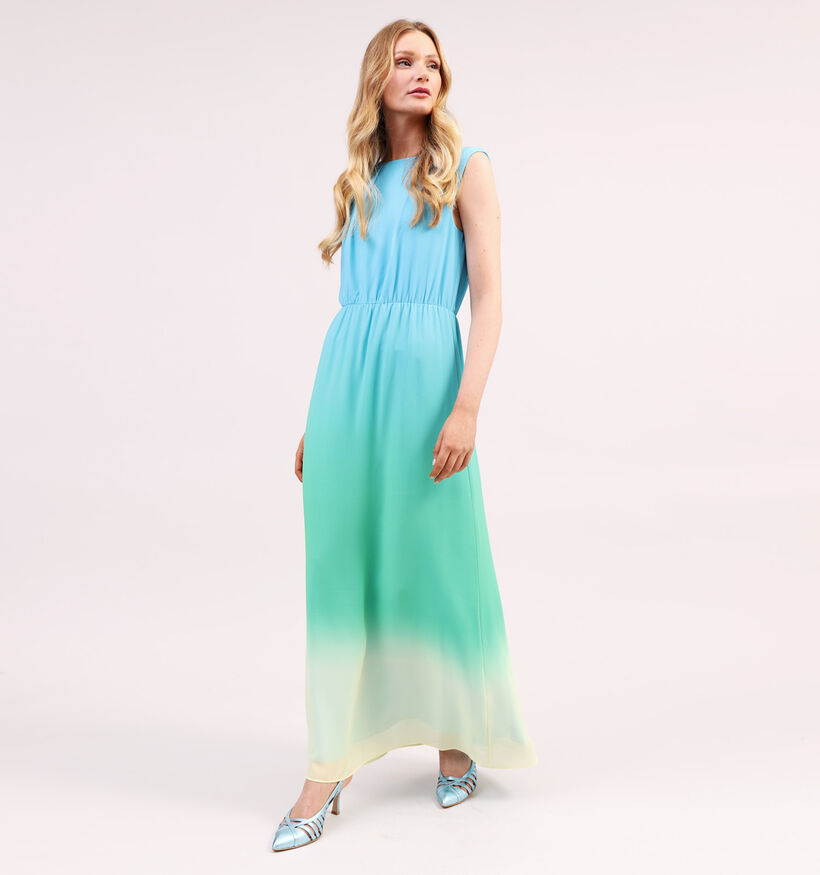 comma Robe maxi en Bleu (327317)